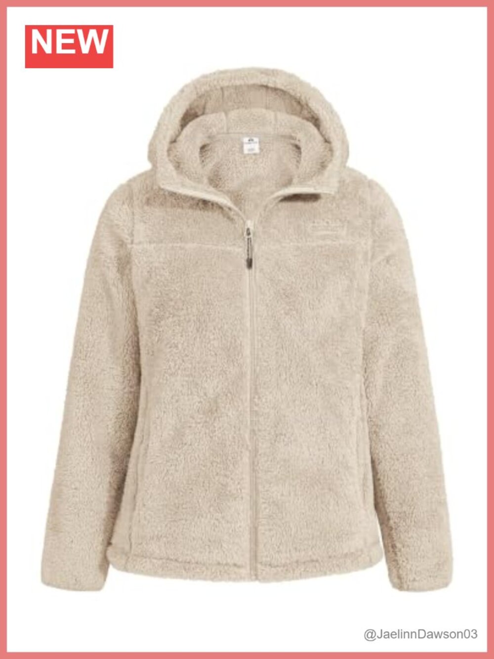 Women's Fuzzy Fleece Jacket Full Zip Hooded Lightweight Warm Coat